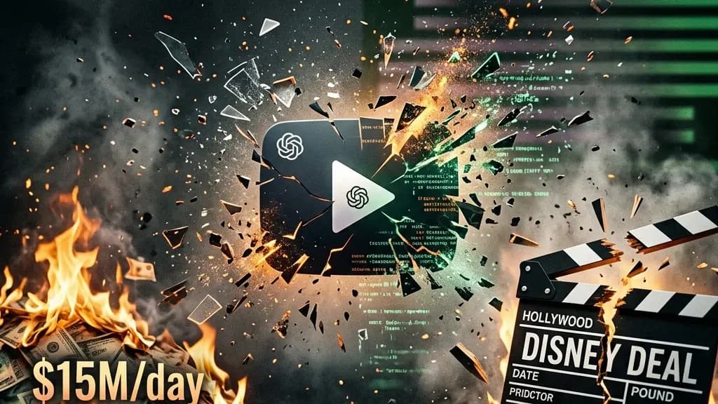 OpenAI Kills Sora: $15M Per Day Burn Rate, 6 Months, Dead