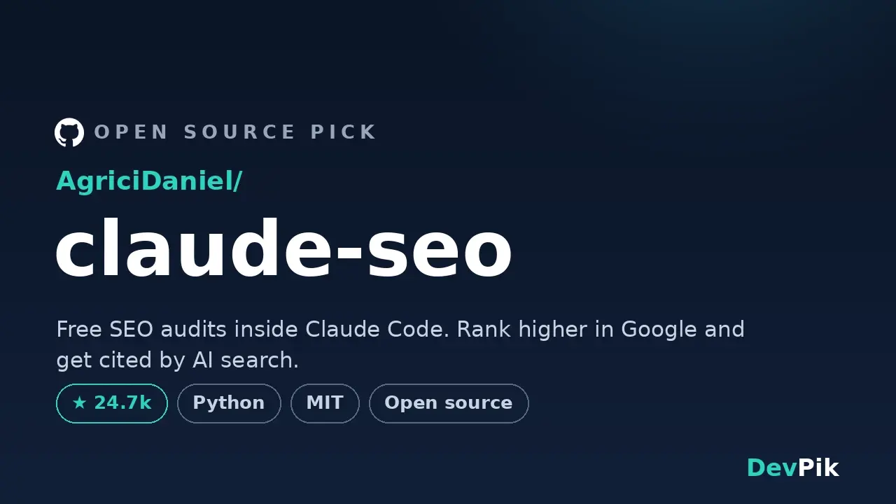 Claude SEO: The Open-Source SEO Audit That Works Like an Agency